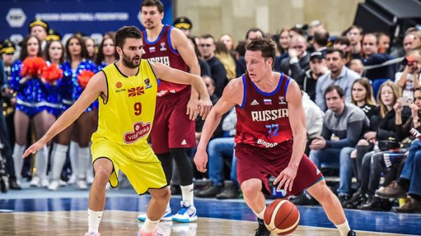 Сборная России добыла первую победу в квалификации к Евробаскету-2021, обыграв Македонию